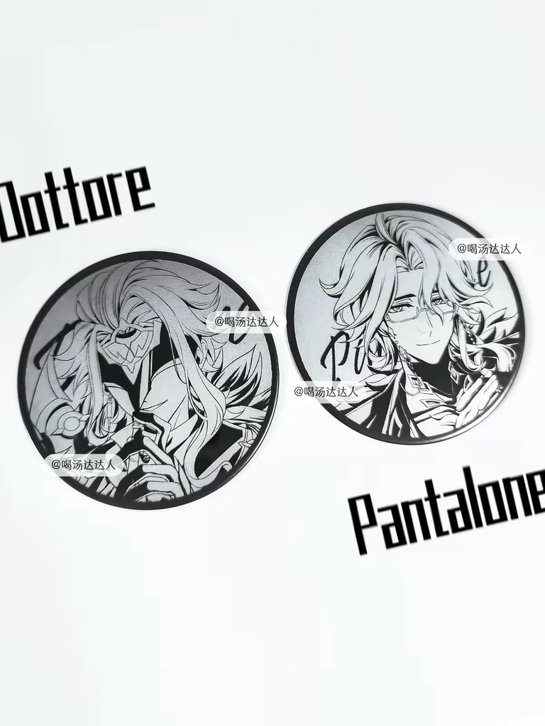 【9月14日まで】ドットーレ&パンタローネ アクリルスタンド