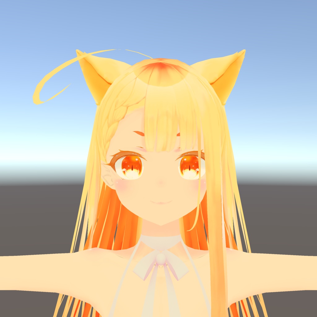 VRC用オリジナル3Dモデル【ねこの とか】