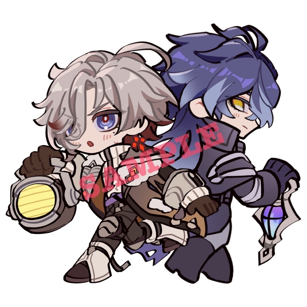 フリンズ&イルーガ　アクリルキーホルダー