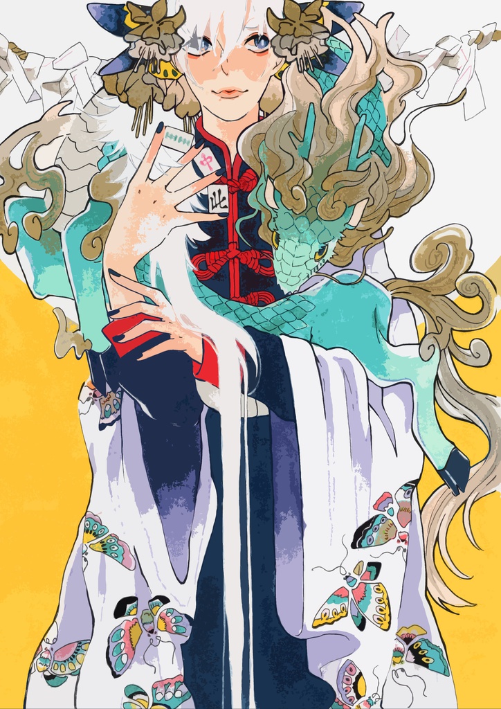 ポストカード-麒麟-