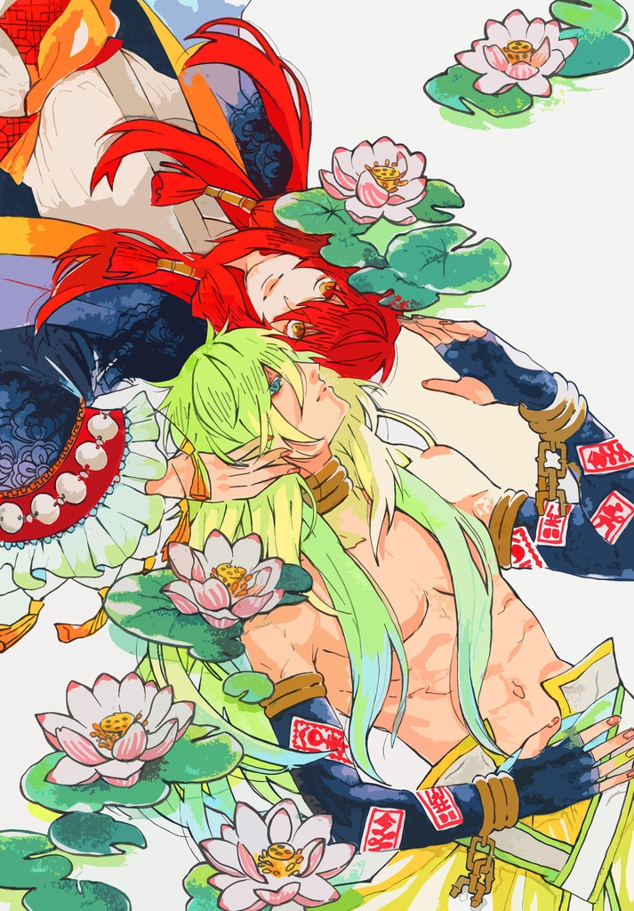 ポストカード-蓮-