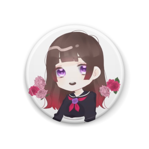Rozё 手描き缶バッジ