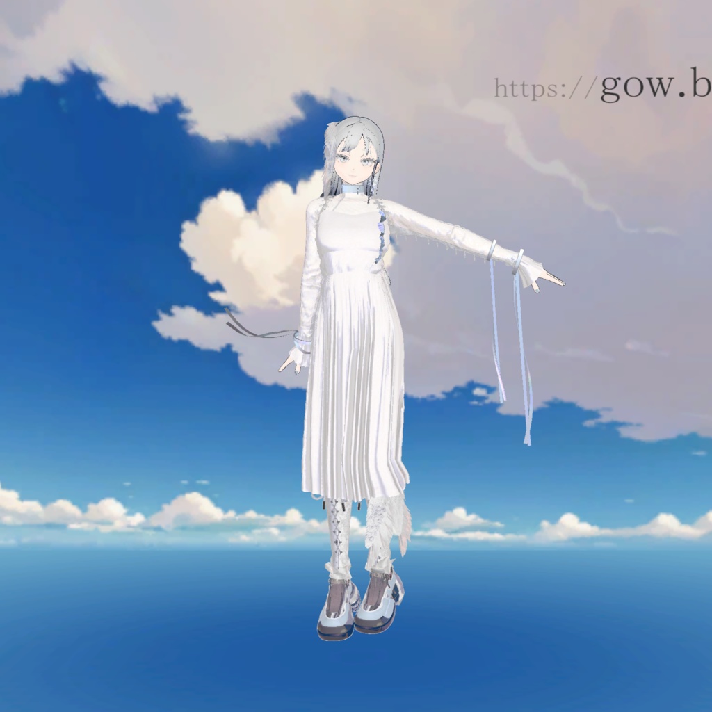 【CAW】静 - 3D衣装 / VRChat対応