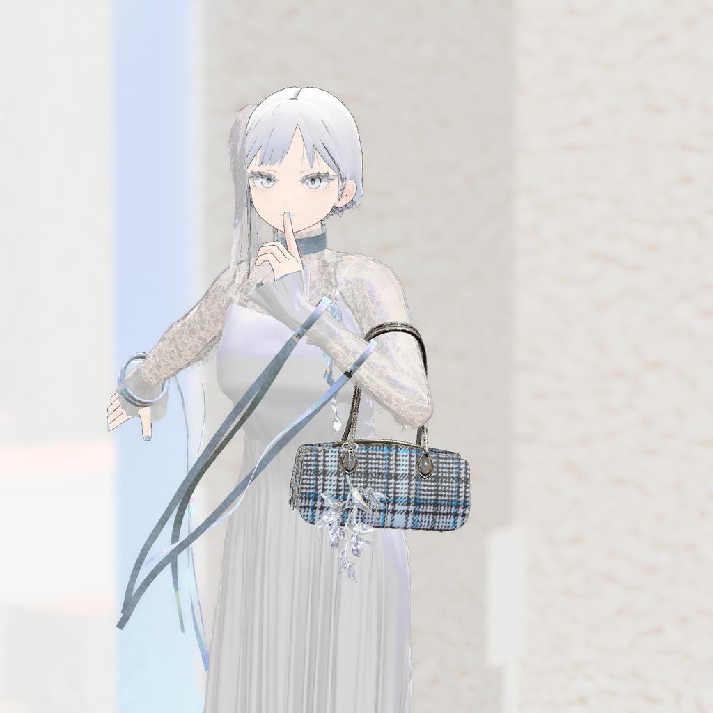 【先行販売】Tear Shell, Satchel｜肩掛けと手持ち切り替え可能なバッグ、VRChat対応