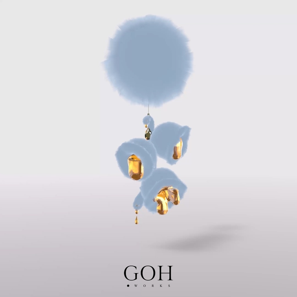 とろけるスズランのボンボン|イヤリング、ブローチ、ボンボン、チョーカー、ブレスレット、指輪、VRChat対応