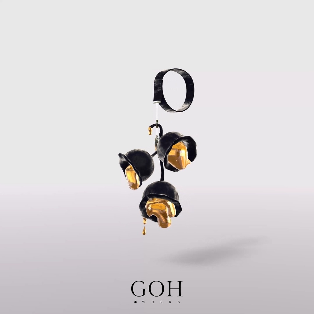 とろけるスズランのボンボン|イヤリング、ブローチ、ボンボン、チョーカー、ブレスレット、指輪、VRChat対応