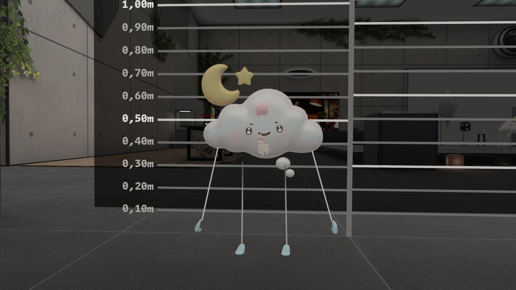 先行販売『もくもく / MokuMoku from JellySoul』, VRChatアバター