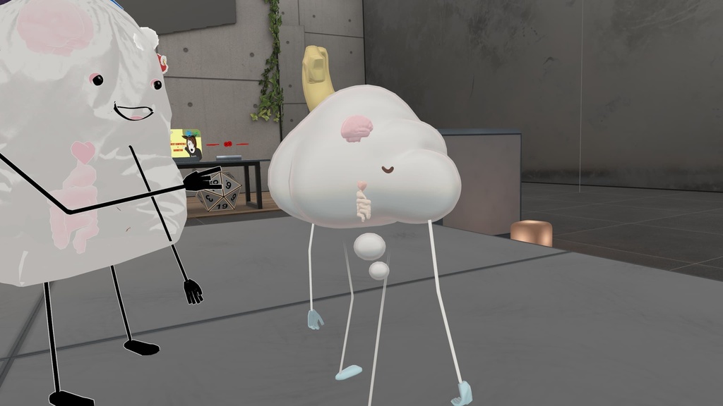 先行販売『もくもく / MokuMoku from JellySoul』, VRChatアバター