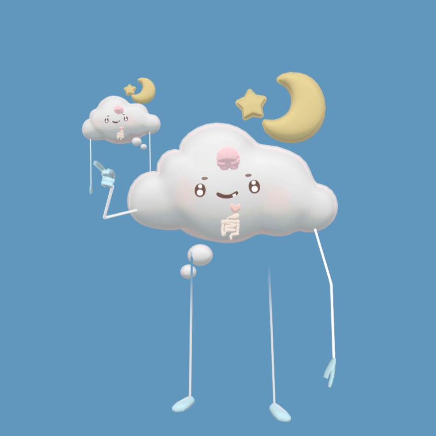 先行販売『もくもく / MokuMoku from JellySoul』, VRChatアバター、ペット、アクセサリー