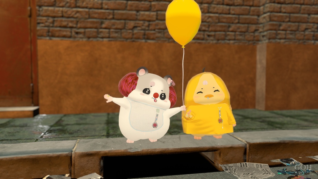 『もるしぃ / Molsy』3Dアバター、VRChat対応(利用規約に同意して購入 / Agree to Terms of Use)