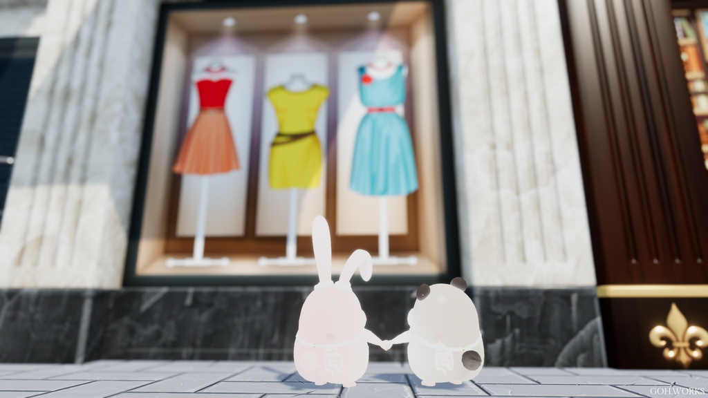 『もるしぃ / Molsy』3Dアバター、VRChat対応(利用規約に同意して購入 / Agree to Terms of Use)