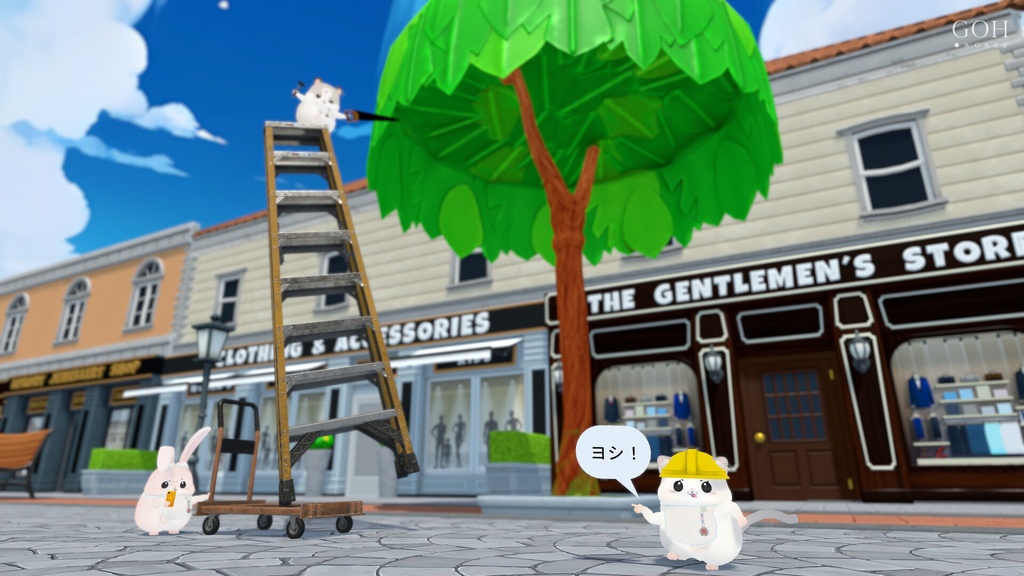 『もるしぃ / Molsy』3Dアバター、VRChat対応(利用規約に同意して購入 / Agree to Terms of Use)