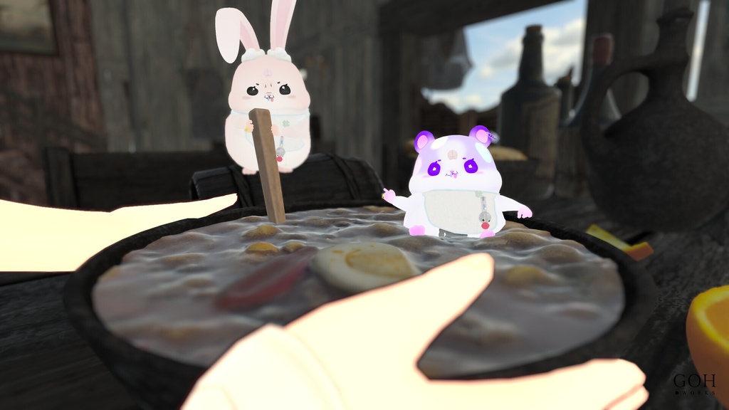 『もるしぃ / Molsy』3Dアバター、VRChat対応(利用規約に同意して購入 / Agree to Terms of Use)