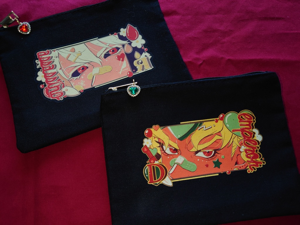 ✂️フラットポーチ💚