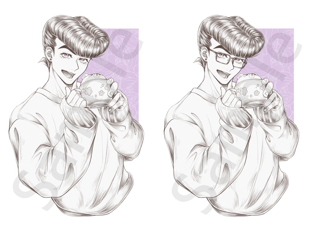 スウェット×ヨヨ男子シリーズシールセット