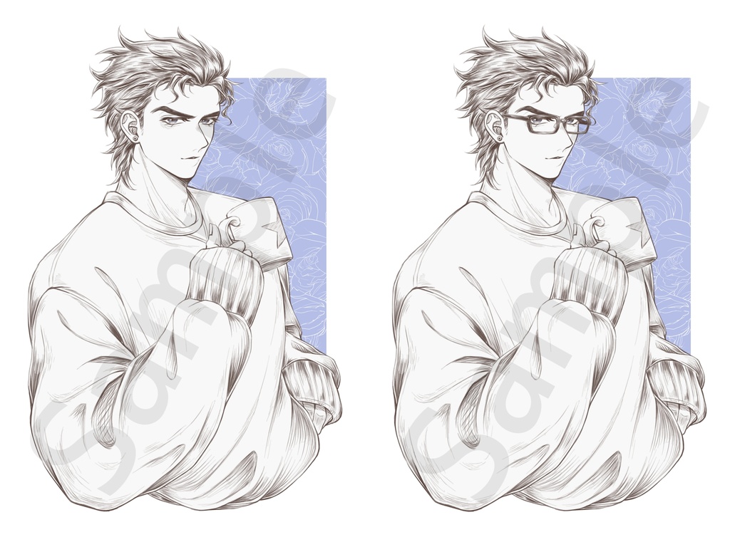 スウェット×ヨヨ男子シリーズシールセット