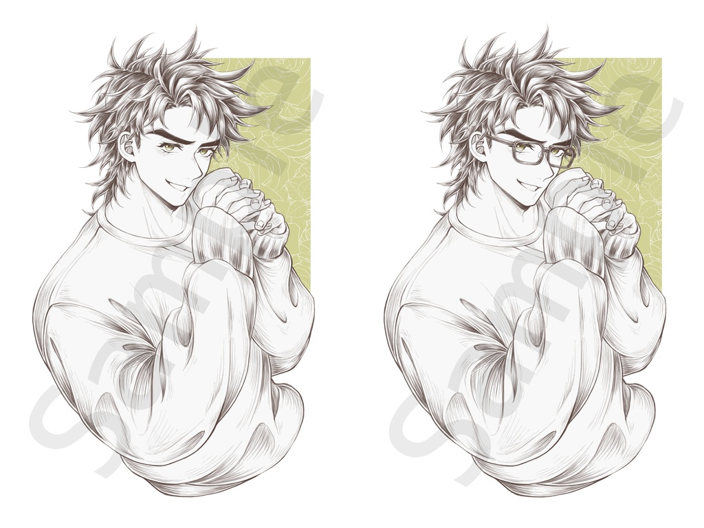 スウェット×ヨヨ男子シリーズシールセット