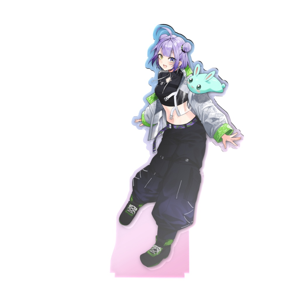 月乃しう&やちよ オーロラアクリルスタンド