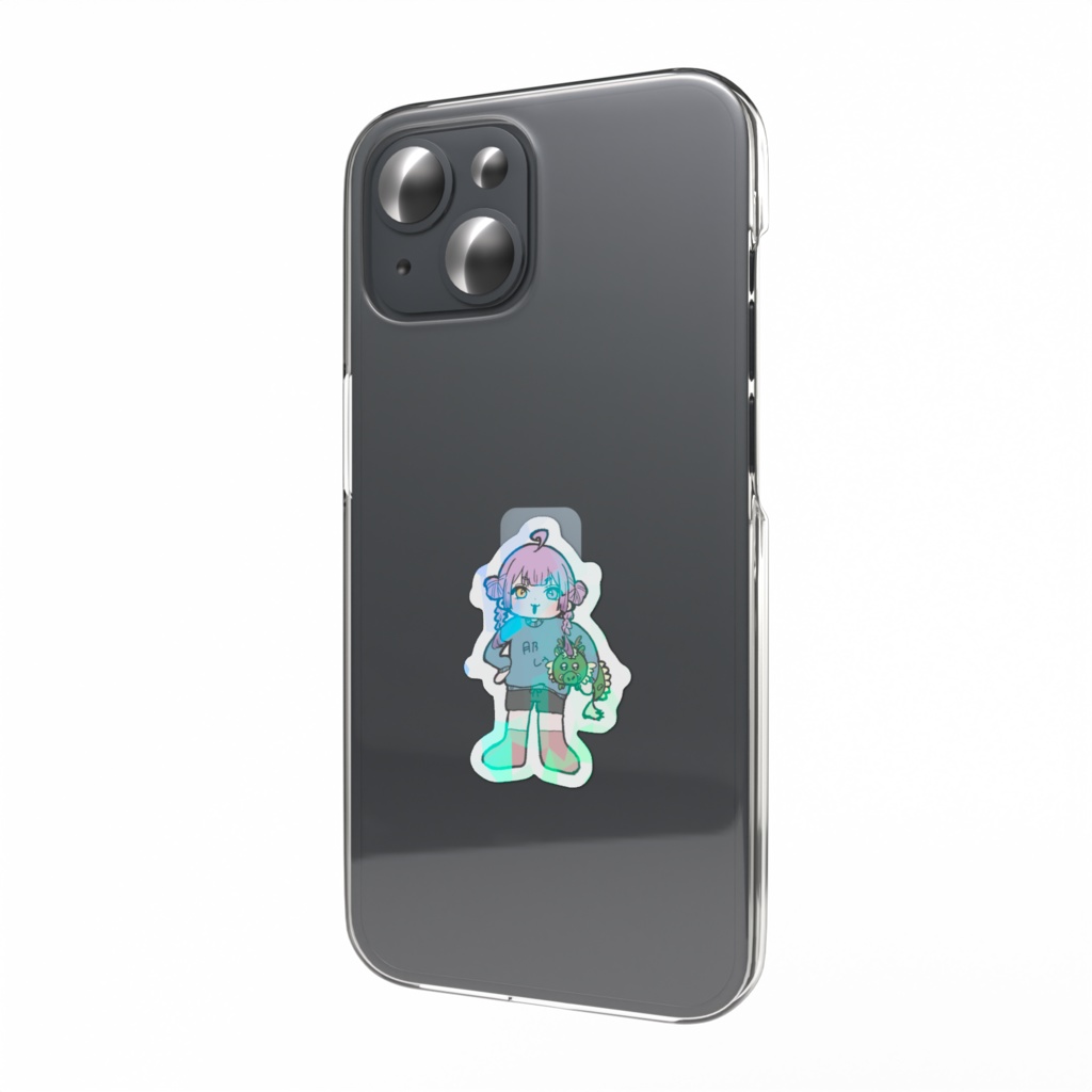 【実妹作！】ダサT月乃しう/ホログラムスマホステッカー（全1種）