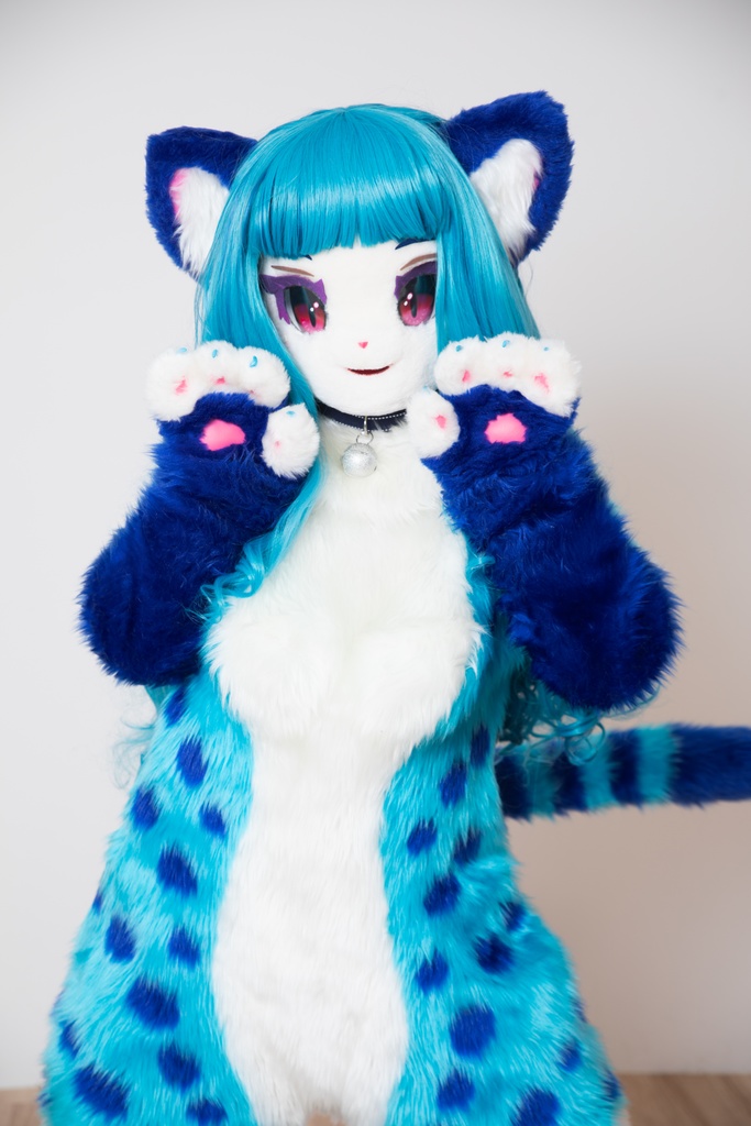 【摩利乃】アイリーンちゃんエクレアちゃん別カット写真集【ケモノ着ぐるみ】