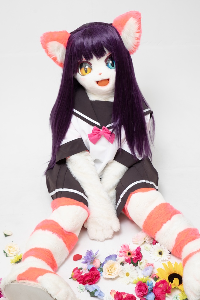 【摩利乃】ちはる1【着ぐるみのティッシュ配りバイト!】