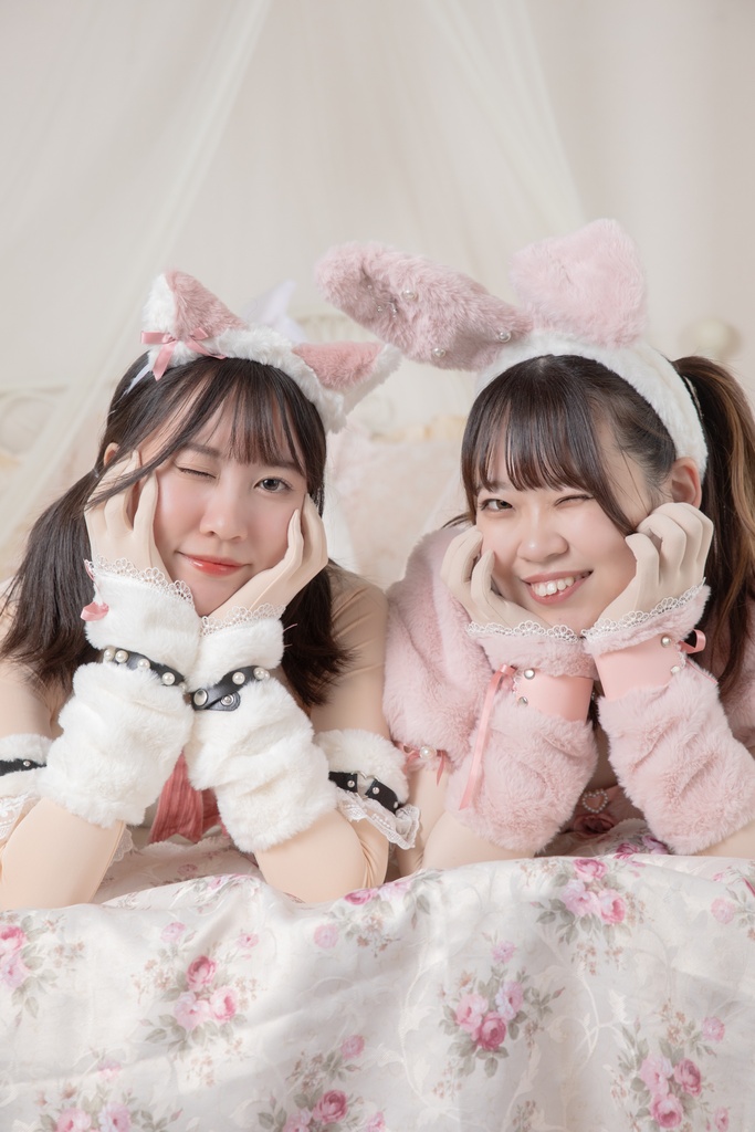 【かなみ&ゆい】もも果とゆい叶【ツイスターゲーム2】