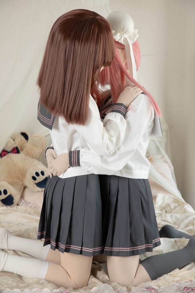 【かなみ&ゆい2】もも果とゆい叶【Garden of Angels/制服百合物語】