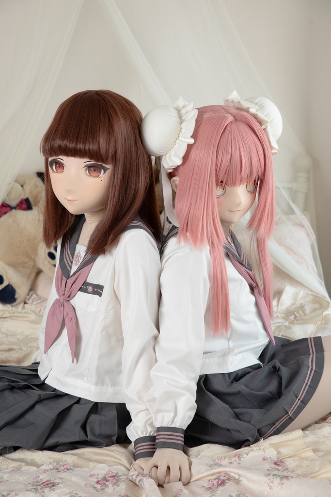 【かなみ&ゆい2】もも果とゆい叶【Garden of Angels/制服百合物語】