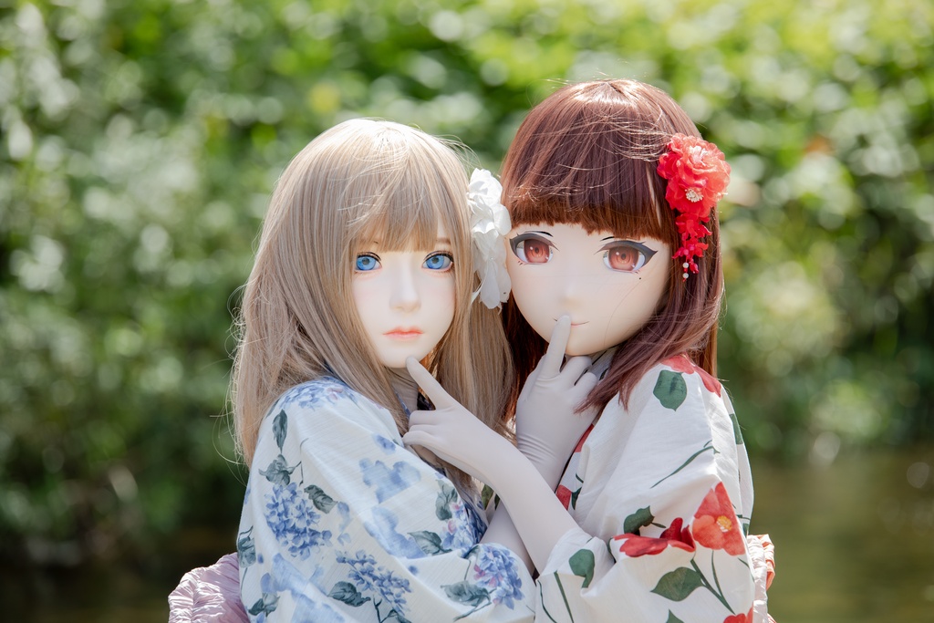 【Secret】きょう果&ゆい叶【浴衣百合デート】