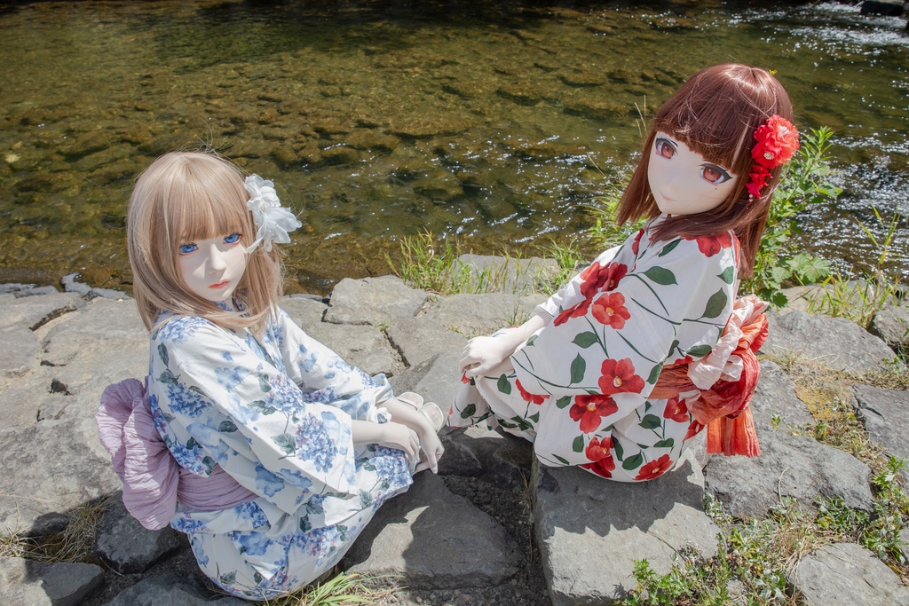 【Secret】きょう果&ゆい叶【浴衣百合デート】