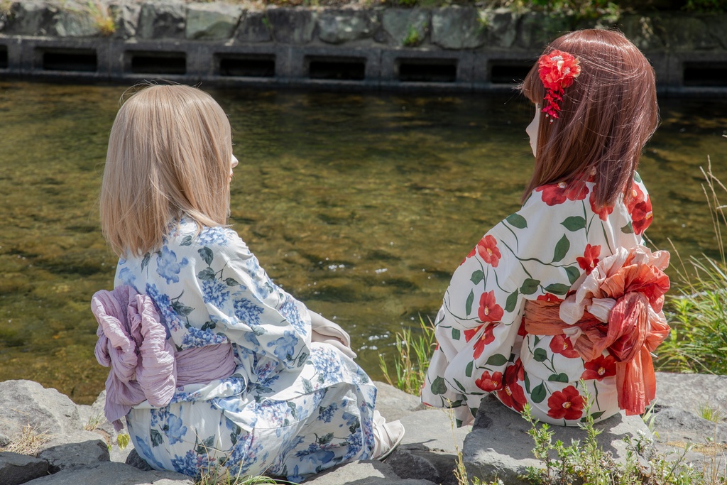 【Secret】きょう果&ゆい叶【浴衣百合デート】