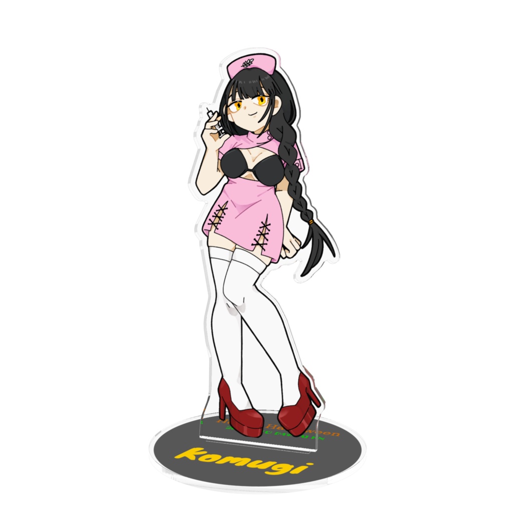 Halloweenこむぎアクリルスタンド