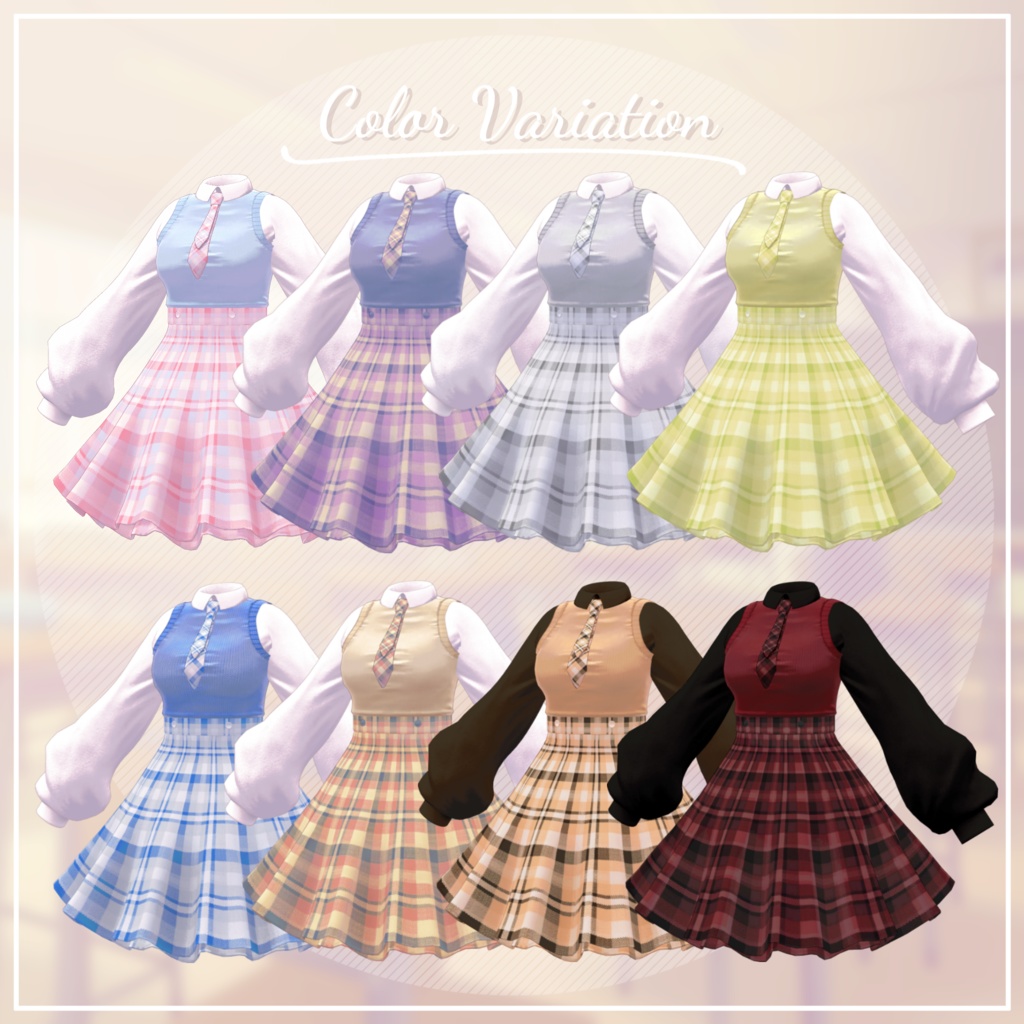 🩵Pastel Bloom〖17アバター対応〗🩷