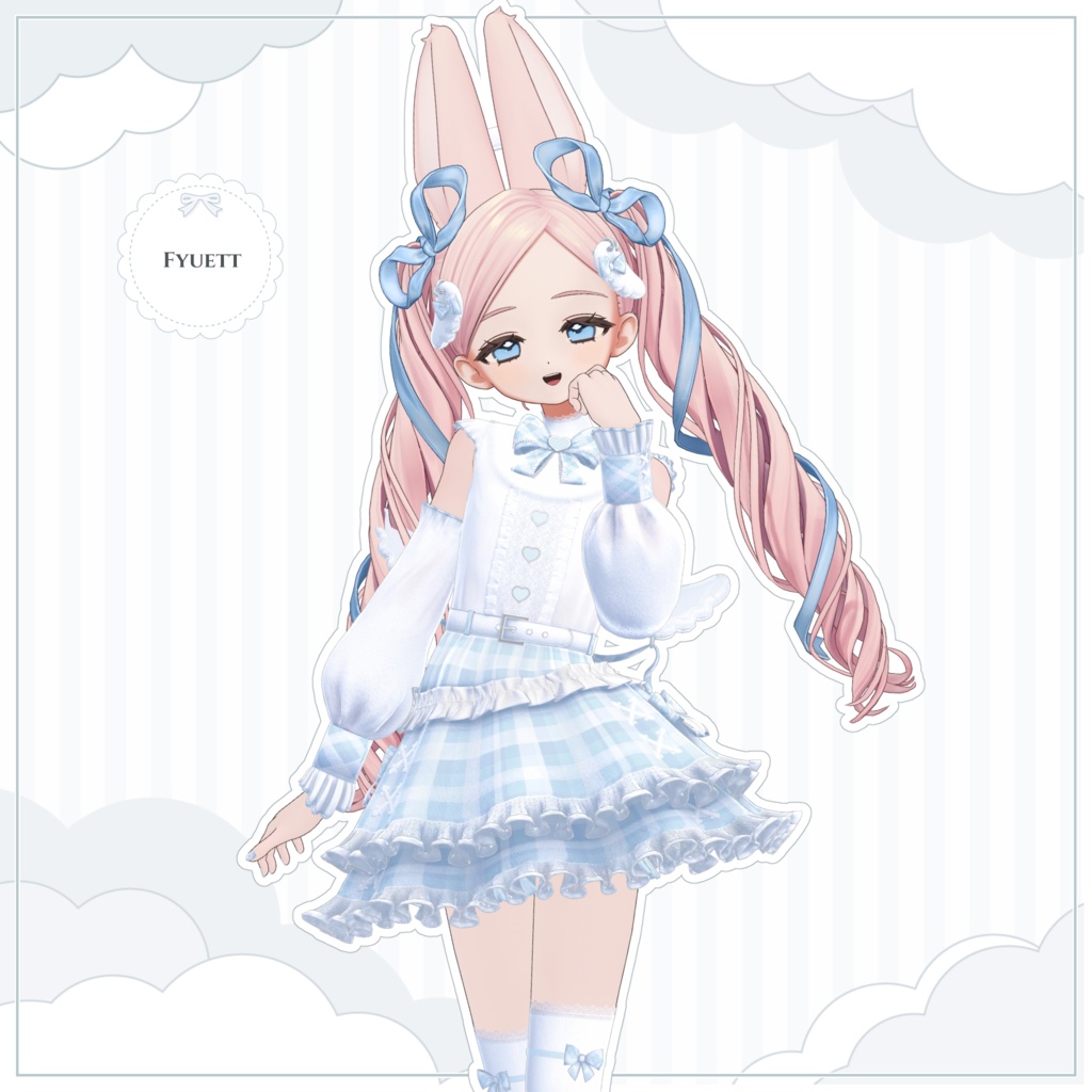 🤍Angelic Lolita〖21アバター対応〗🩵