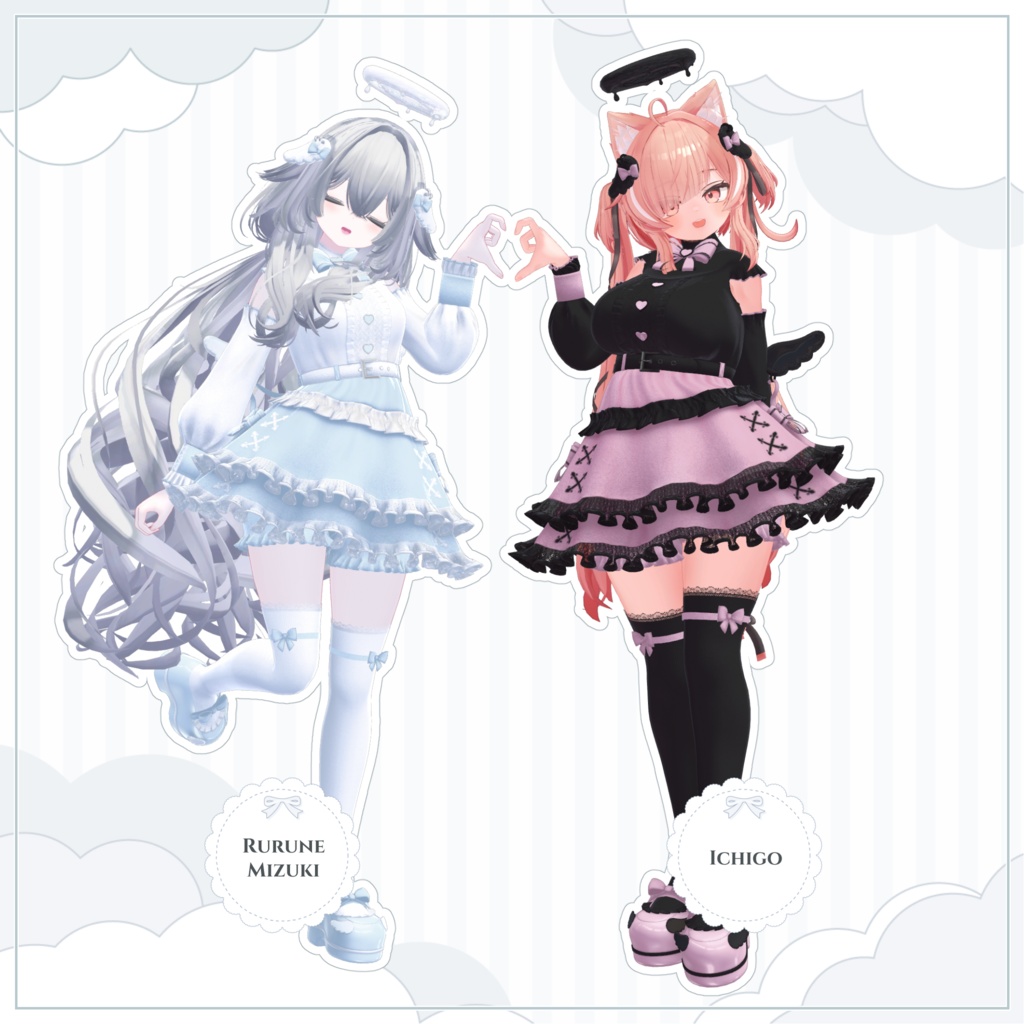 🤍Angelic Lolita〖16アバター対応〗🩵