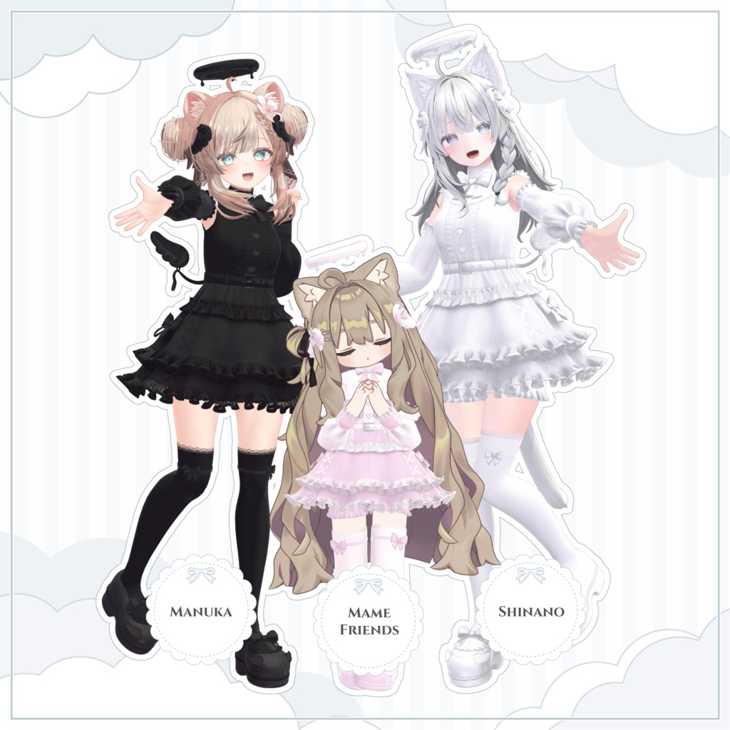 🤍Angelic Lolita〖16アバター対応〗🩵