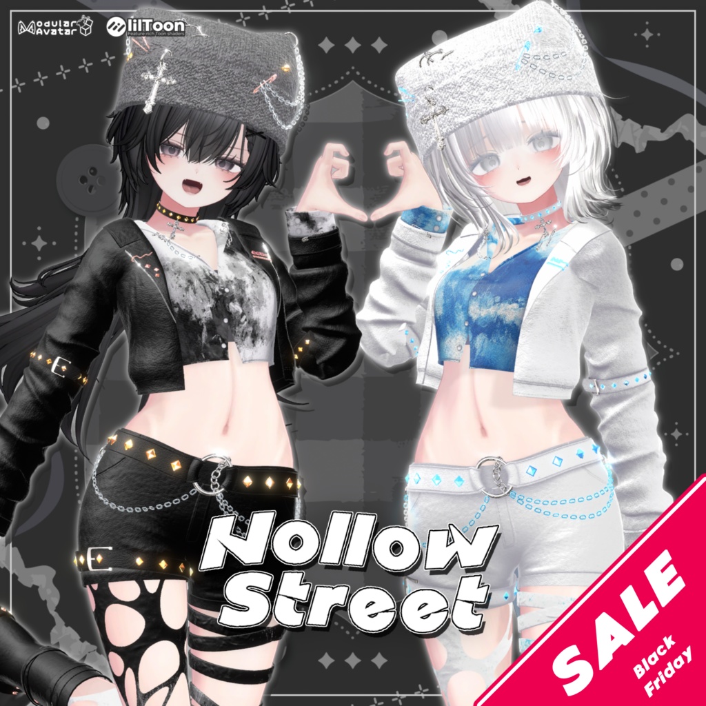 〖セール中〗🖤Hollow Street〖13アバター対応〗🖤