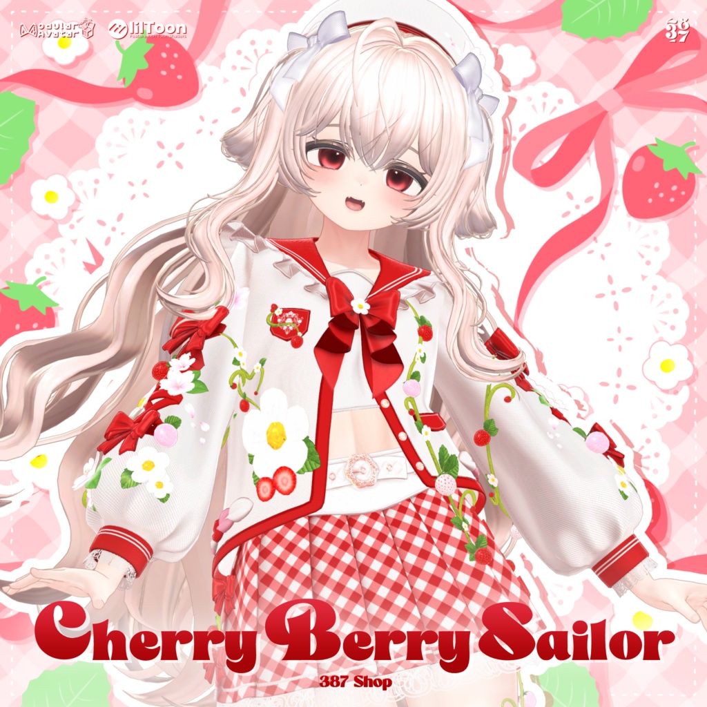 🍓Cherry Berry Sailor〖17アバター対応〗🌸
