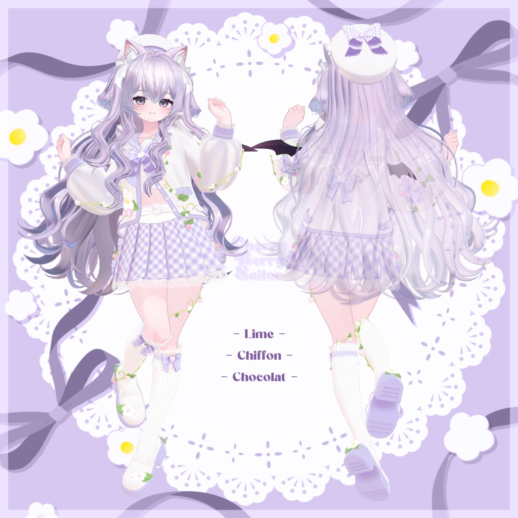 🍓Cherry Berry Sailor〖17アバター対応〗🌸