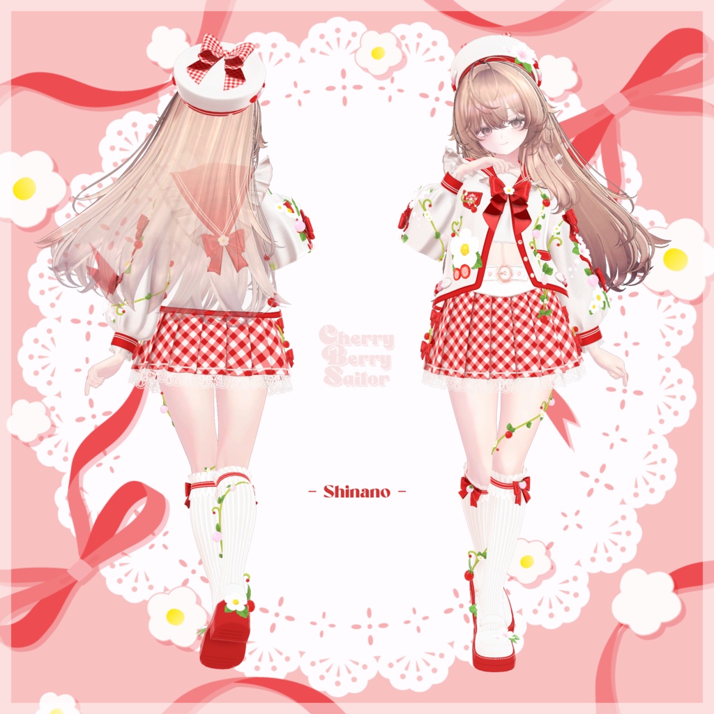 🍓Cherry Berry Sailor〖17アバター対応〗🌸