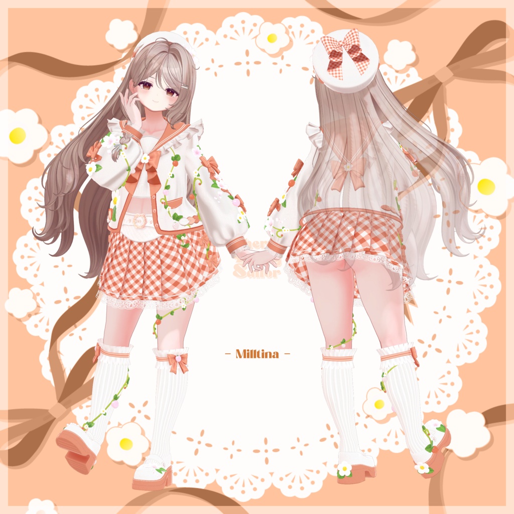 🍓Cherry Berry Sailor〖17アバター対応〗🌸