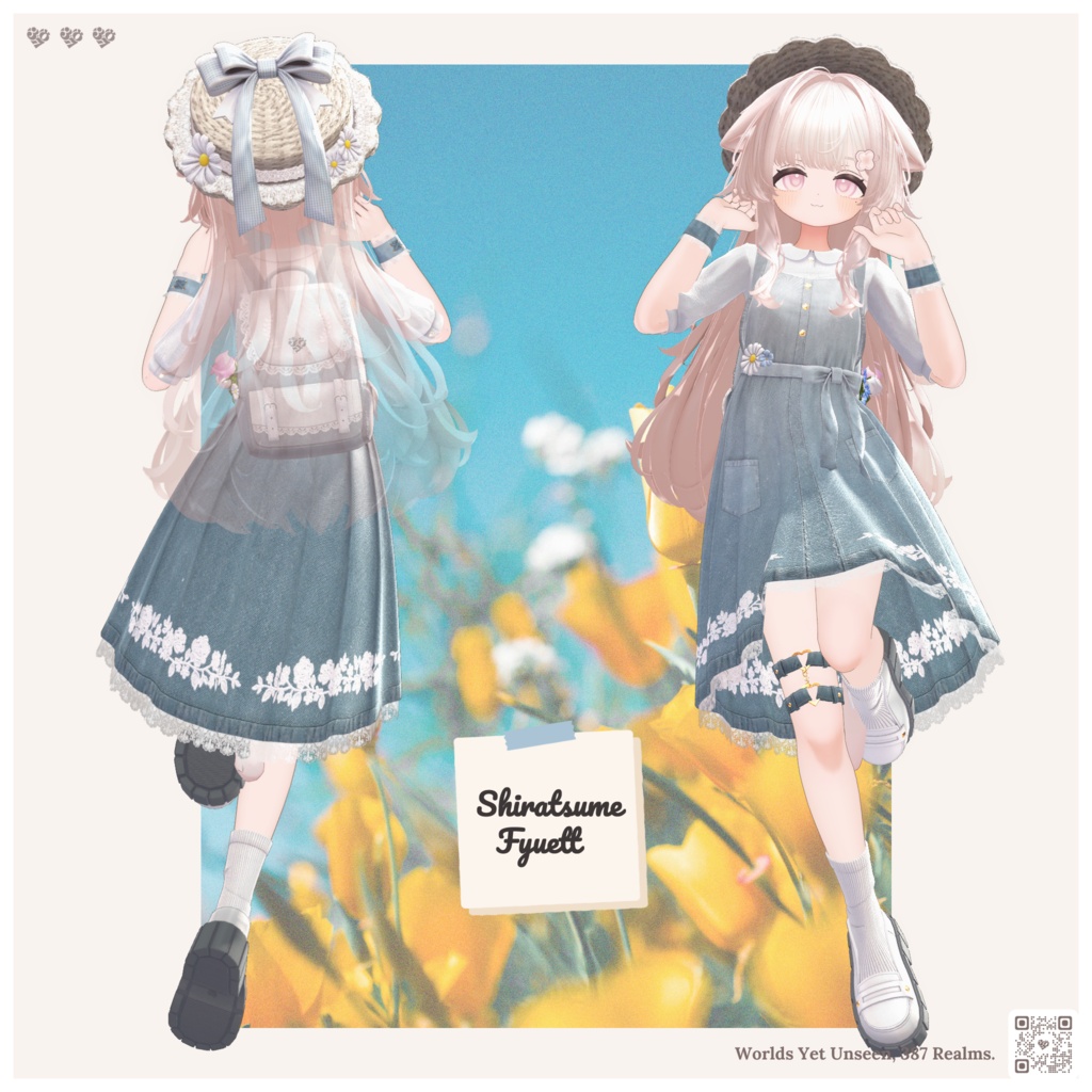 《SALE》🌼Bluette〖14アバター対応〗🌼