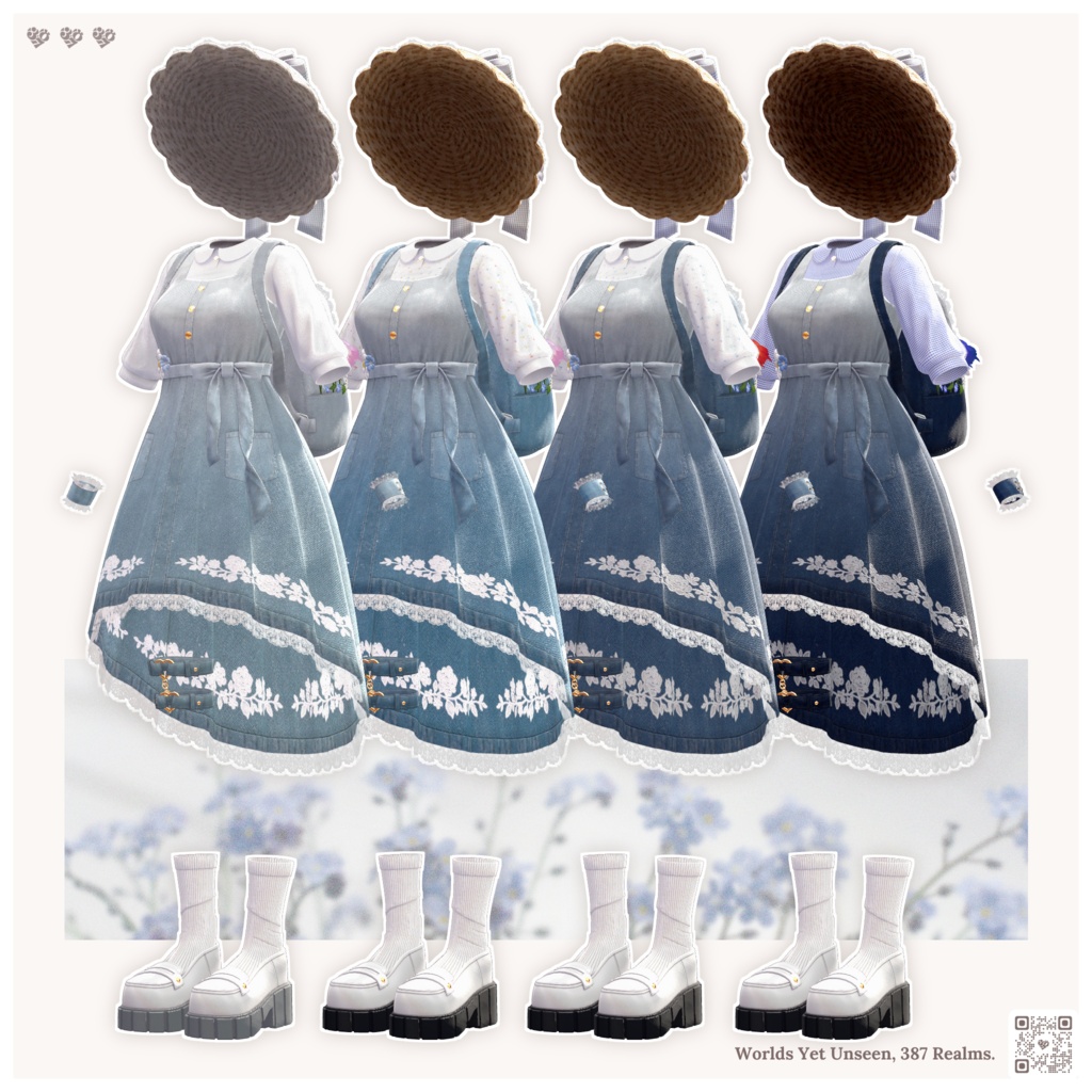 《SALE》🌼Bluette〖14アバター対応〗🌼