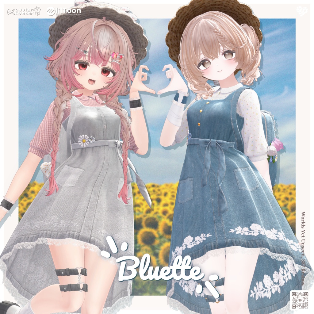 《SALE》🌼Bluette〖14アバター対応〗🌼