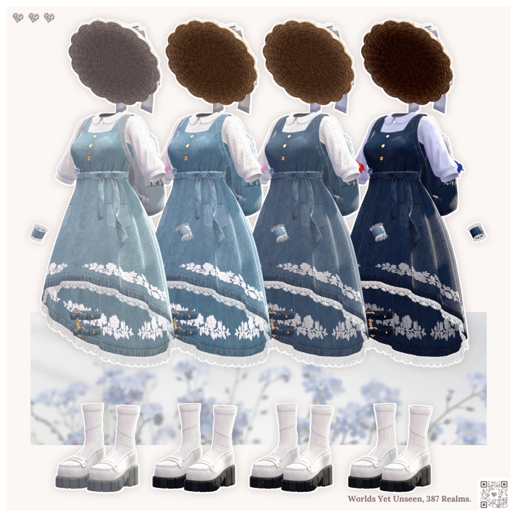 《SALE》🌼Bluette〖14アバター対応〗🌼