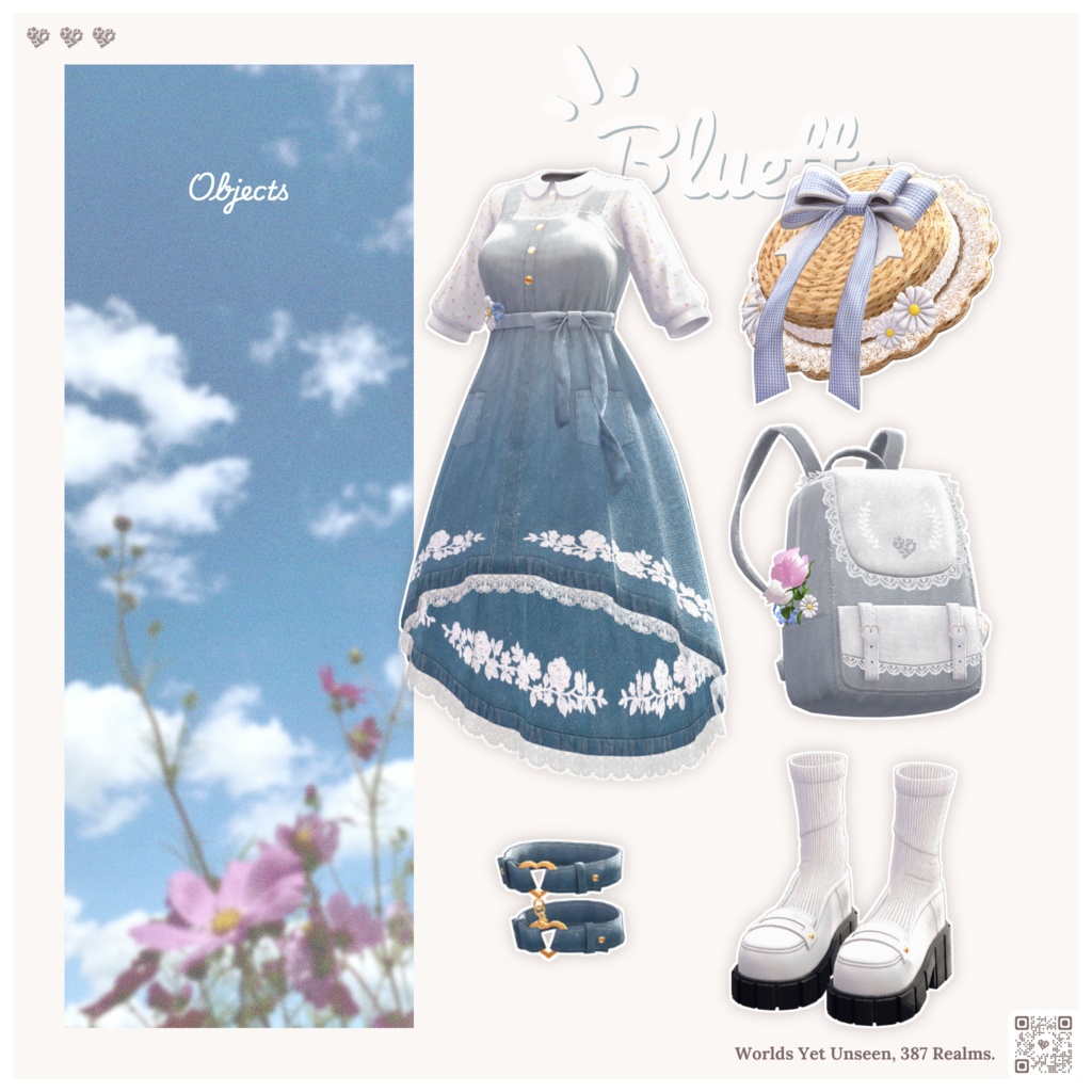《SALE》🌼Bluette〖14アバター対応〗🌼