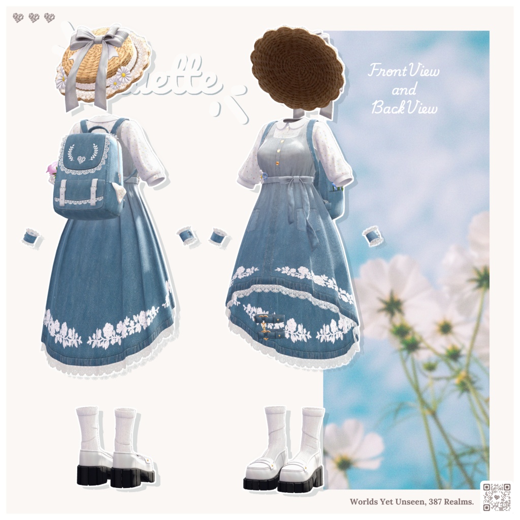《SALE》🌼Bluette〖14アバター対応〗🌼
