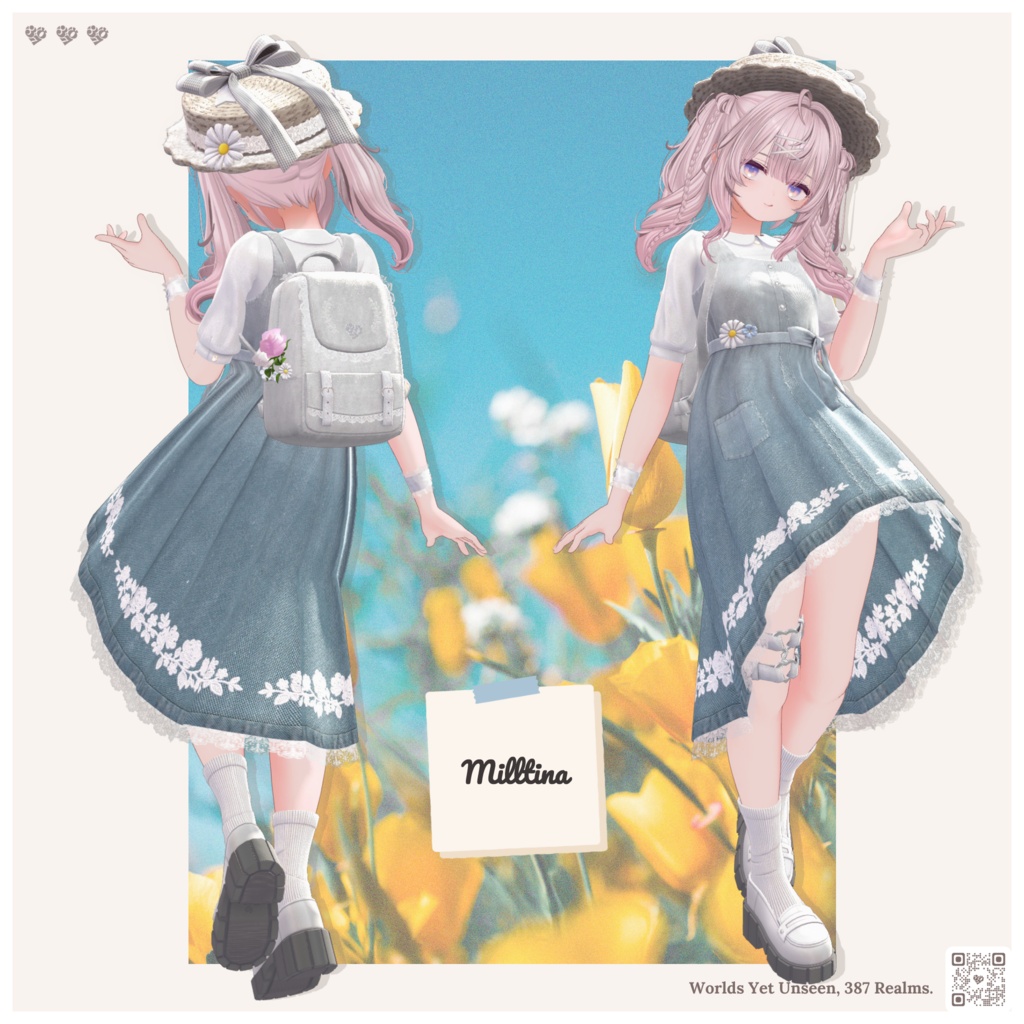 《SALE》🌼Bluette〖14アバター対応〗🌼