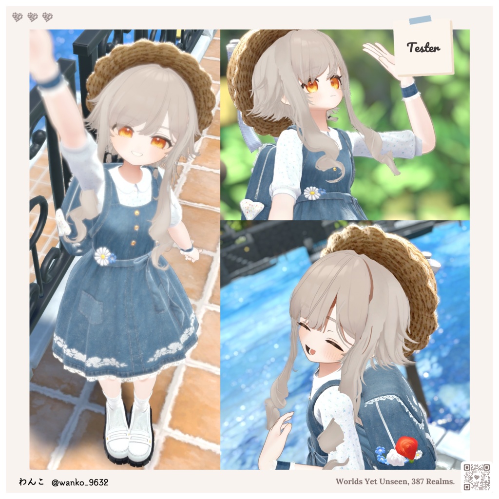 《SALE》🌼Bluette〖14アバター対応〗🌼