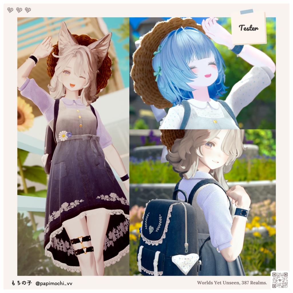 《SALE》🌼Bluette〖14アバター対応〗🌼